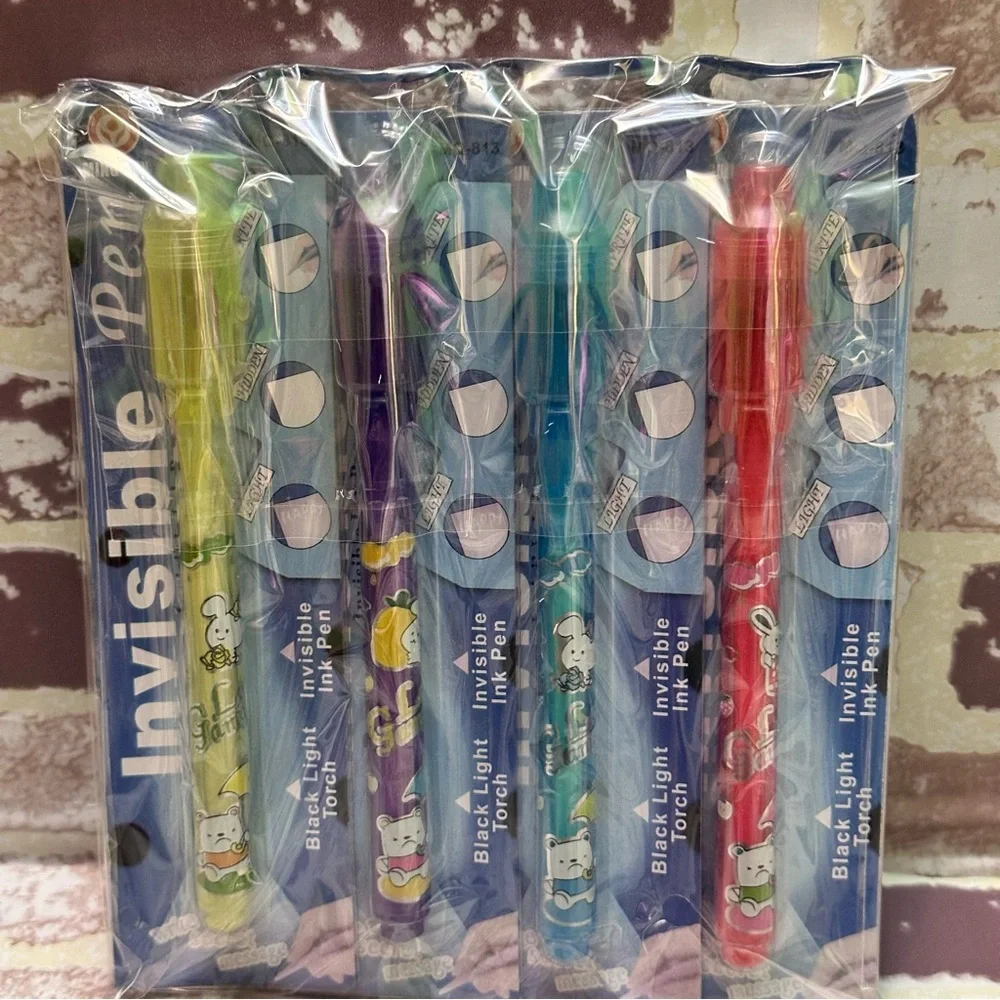 Invisible Ink Pen Set - Multicolor - Picture 4 of 5